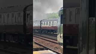 Mayflower steam train coming from Paignton going to Bristol temple means on the 1st of June 2024 [upl. by Ayhdnas652]