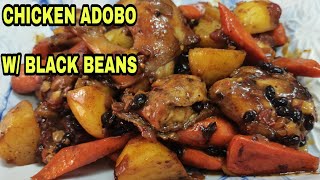 EASY CHICKEN ADOBO WITH BLACK BEANS Annes TV [upl. by Secrest]