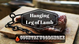 Hanging smoked leg of lamb [upl. by Giff336]