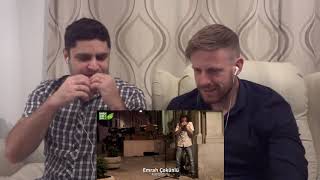 Alex and Stefan React to Doğa İçin Çal 1  Divane Aşık Gibi Turkish music reaction [upl. by Atteuqehs]