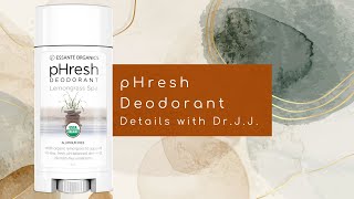 pHresh Deodorant USDA Organic® [upl. by Aikim808]