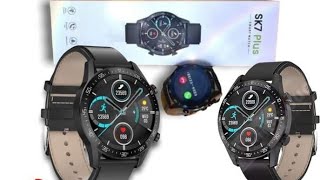 sk7 plus smartwatch unboxing sk7 plus unboxing 1st impression new smartwatch latest smartwatch [upl. by Roger]