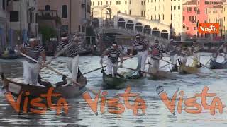 La Regata Storica di Venezia 2024 le immagini della gara [upl. by Reklaw]