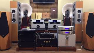 Loa Burmester B100 vs MBL 9007 MBL 5011 Trans DAC DCS paganini test tại shop TÔM AUDIO Hà Nội [upl. by Nauqel345]