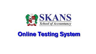 SKANS School of Accountancy Online Testing System [upl. by Rush]