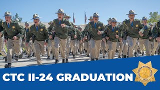 CTC II24 Cadet Graduation Ceremony  California Highway Patrol [upl. by Tatiana177]