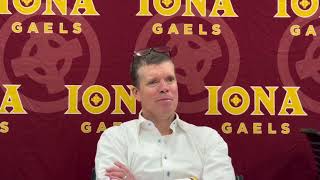 POSTGAME REACTION Iona MBB vs Delaware 111224 [upl. by Dosia]