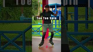 Toe Toe Spin  Freestyle Slalom Trick Training [upl. by Gunner]