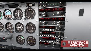 A2A Cessna 172 Bendix King Tutorial Part 2 Autopilot Basics VOR and ADF [upl. by Kremer113]