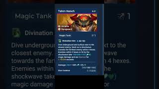 TFT Set 12 Unit Overview  Tahm Kench tft set12 leagueoflegends [upl. by Yrelav]