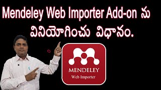 MENDELEY WEB IMPORTER [upl. by Anoyek230]