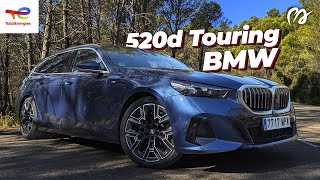 Locomotora transcontinental BMW 520d Touring POWERART  PRUEBA S14E08 [upl. by Alleras]