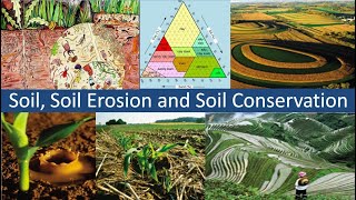 SOIL SOIL EROSION amp SOIL CONSERVATION [upl. by Adnylam]