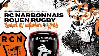 Championnat Nationale1  RC Narbonnais  Rouen Normandie Rugby [upl. by Bamford]