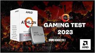 AMD ATHLON 3000g  GAMING TEST 2023🤙 [upl. by Zollie]