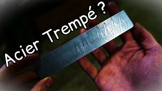 🔹 TUTO 🔹Comment savoir si un acier est trempé [upl. by Hnad142]