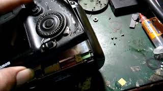 Canon 7d error 40 flashboard [upl. by Enytnoel]