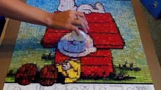 How To Use Jigsaw Puzzle Glue [upl. by Cyrilla334]