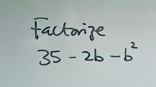 Factorization method [upl. by Ariajaj]