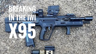 Breaking in IWI X95 Tavor [upl. by Llerruj]