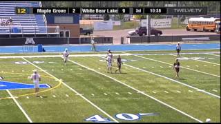 Maple Grove vs White Bear Lake State Boys Lacrosse [upl. by Pournaras491]