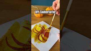 DIY Zauberfarbe experiment funforkids diy kidscrafts kindergarten forkids science [upl. by Ydnil]