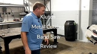 Klutch 7quot x 12quot 15 HP Horizontal amp Vertical Metal Cutting Band Saw Review 2019 [upl. by Yrneh]