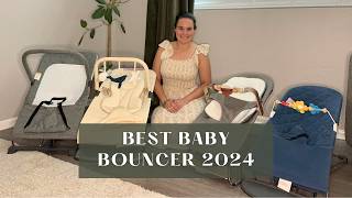 Best Baby Bouncers of 2024  BabyBjorn v UPPAbaby Mira v Ergobaby Evolve v Baby Delight Bouncer [upl. by Comstock]