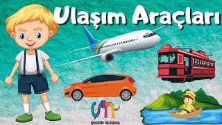 Ulaşım Araçları ve Ulaşım Yolları  Taşıtlar Okul Öncesi [upl. by Zetnod824]