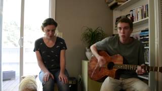 Ho Hey The Lumineers  A cover by Nathan and Eva Leach [upl. by Potts]