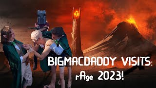 BigMacDaddy Visits rAge 2023 [upl. by Kilar]