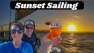 Sunset Sailing Cruise at Airlie Beach  What to Expect in the Whitsundays Queensland [upl. by Naivaj]