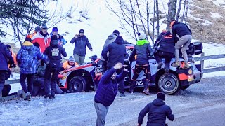 WRC Rallye Monte Carlo 2024  CRASHES amp MAX ATTACK VBB [upl. by Asli]