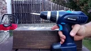 Einhell BTCD 18 Battery screwdriver TEST [upl. by Silvana853]