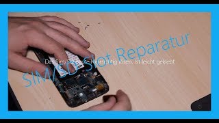 Samsung Galaxy Note II N7100 SimSDSlot Reparatur DE [upl. by Piggy243]