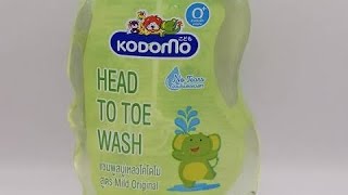 Kodomo Head To Toe Wash 200 ml [upl. by Kimmi]