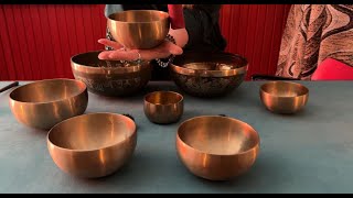 Relaxing Sounds for Sleep with Singing Bowls [upl. by Iramo161]