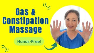 HandsFree Massage for Gas and Constipation [upl. by Norbel]