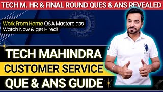 Tech Mahindra Interview Preparation 2024  Tech Mahindra Top Interview Questions and Answers [upl. by Oiznun]