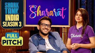 ‘Shararat’ के Interesting Cards Game ने किया Sharks को Entertain  Shark Tank India S3  Full Pitch [upl. by Brittnee]