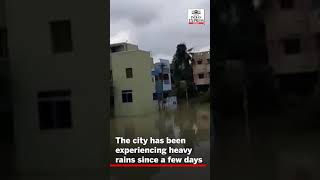 WATCH  Chennais Varadharajapuram and Mudichur flooded by rainwater [upl. by Germana]