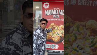 Momos wala pizza kaha se a Gaya 😭 shortsfeed viralvideo ytshorts foodblogger shorts [upl. by Grew968]