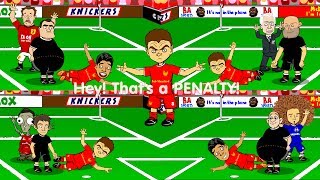 ⚽️PENALTYPOOL SONG⚽️ Liverpool LFC Penalties football cartoon [upl. by Abbe]