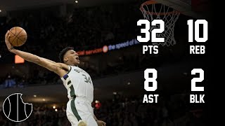 Giannis Antetokounmpo Highlights  Nets vs Bucks  27th Dec 2023 [upl. by Seamus]