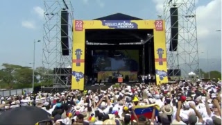 EN VIVO Concierto Venezuela Aid Live [upl. by Atnad]