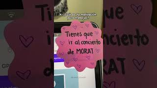 Ir a los conciertos de Morat será mi mayor motivación Morat Conciertos [upl. by Odlo69]