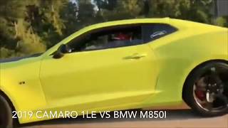 2019 Camaro SS 1LE vs BMW M850i vs Ford Mustang GT 50 FBO Tuned [upl. by Fermin]