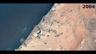 Dubai Evolution from 1984 to 2016  Satellite Timelapse [upl. by Alister760]