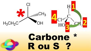 Configuration absolue R ou S expliqué en 5 minutes  Stéréochimie [upl. by Handal]