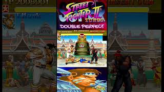 THawk double PERFECT in SF2 Turbo 🥋StreetFighter retrogaming FightingGames Arcade [upl. by Einimod]